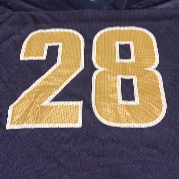 Reebok Marshal Faulk St. Louis Rams Jersey Sz M - Picture 5 of 6